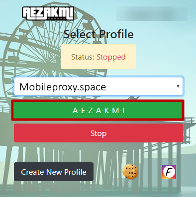 Настройка в Aezakmi Browser мобильных прокси