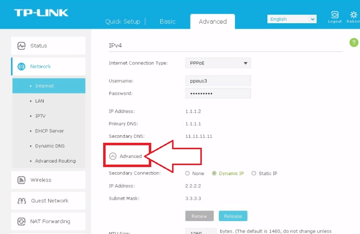 TP-LINK Archer A6 DNS setup