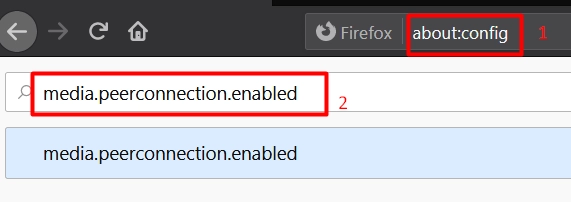 Disable WebRTC in Mozilla Firefox ZuuxStuce