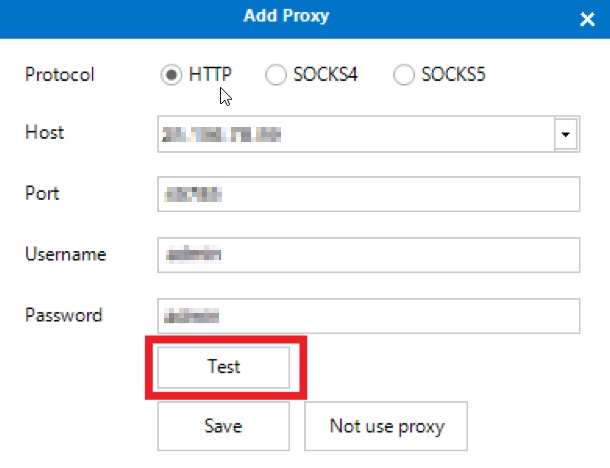 Marketer Browser mobile proxy details