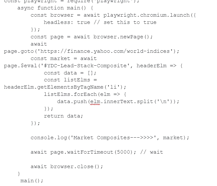 Playwright extract data from id