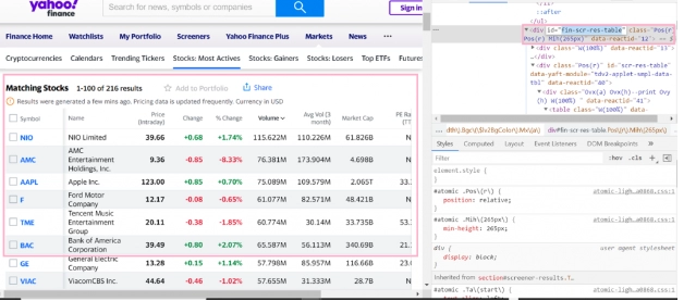Playwright fetching data from table