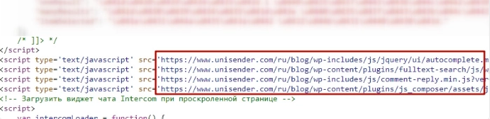 DevTools определяем платформу на которой размещен сайт