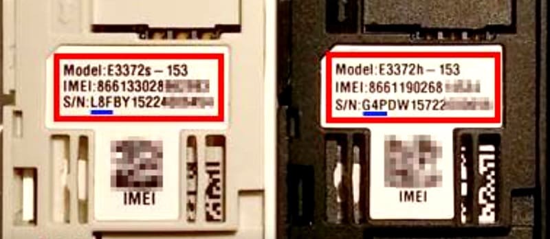 Flash and unlock modem Huawei e3372