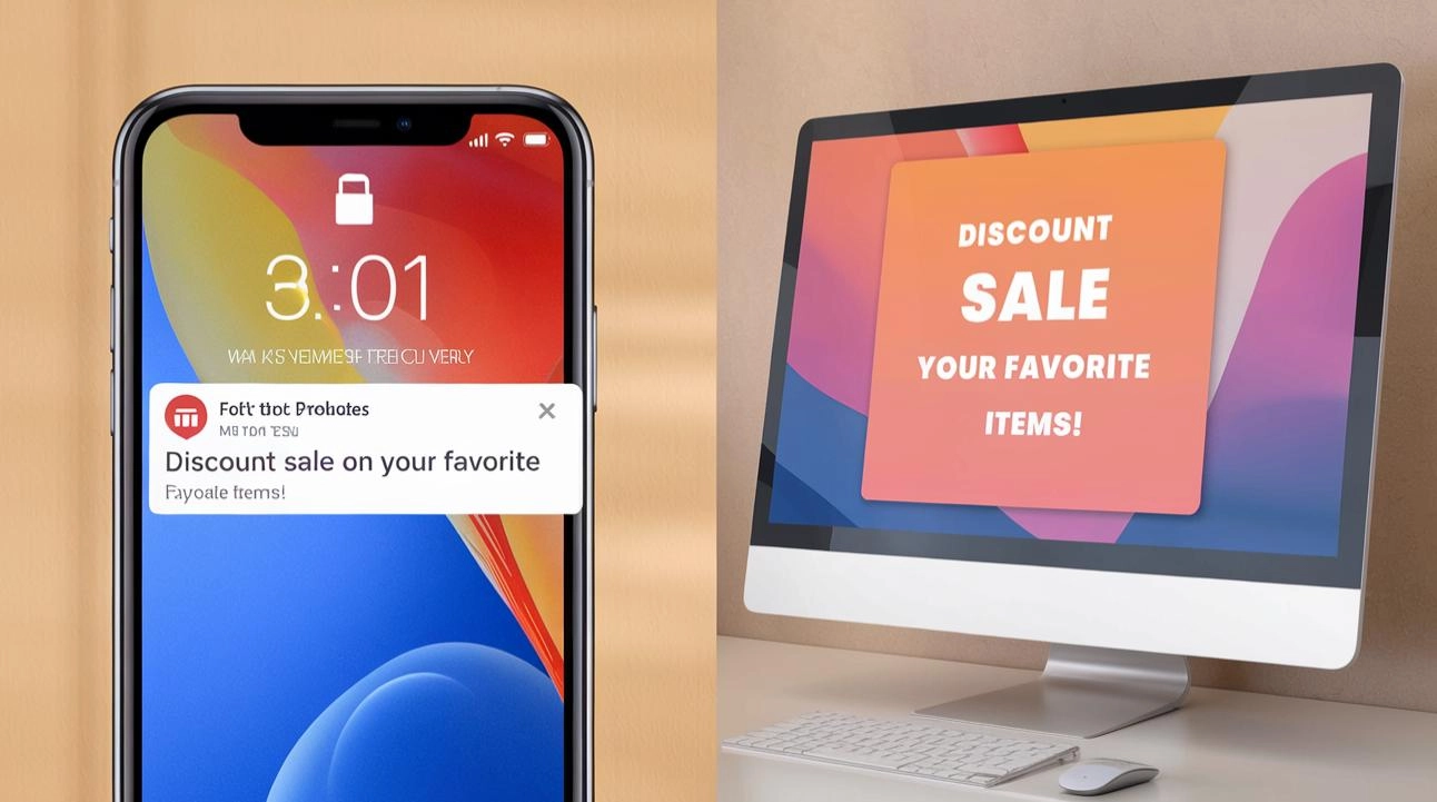 Attracting the audience with push advertising: building profitable verticals