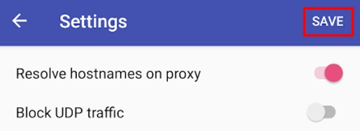 Proxifier set permission for hosts
