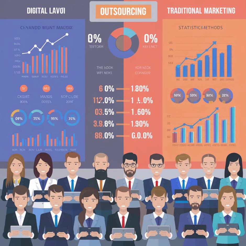 Marketing outsourcing for effective business development