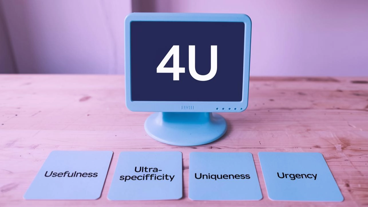 4U: a unique technology for creating useful and catchy titles