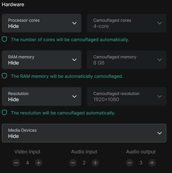  Lauth: set advanced settings