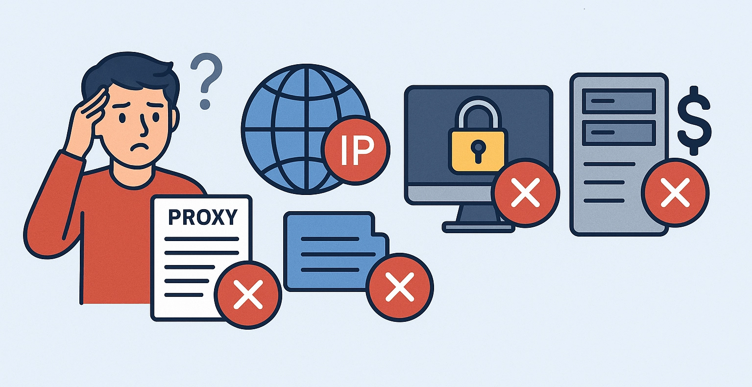 Top 5 Mistakes When Choosing a Proxy for Traffic Arbitrage