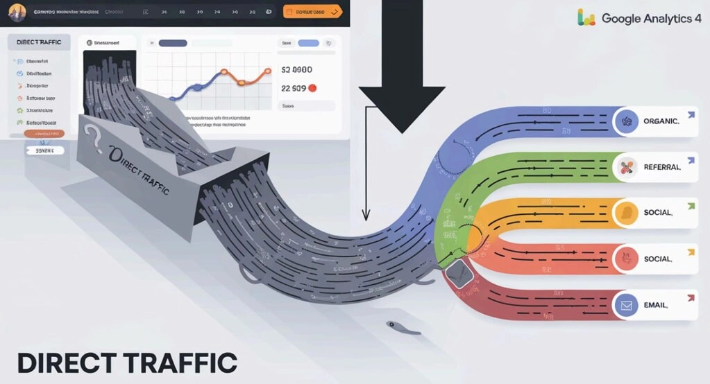 Reducing Direct Traffic in Google Analytics 4