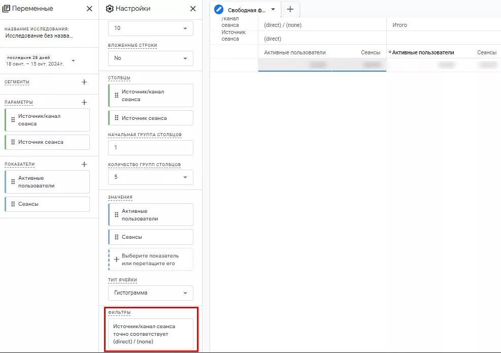 Google Analytics 4: Direct Traffic Data via Launching a Study
