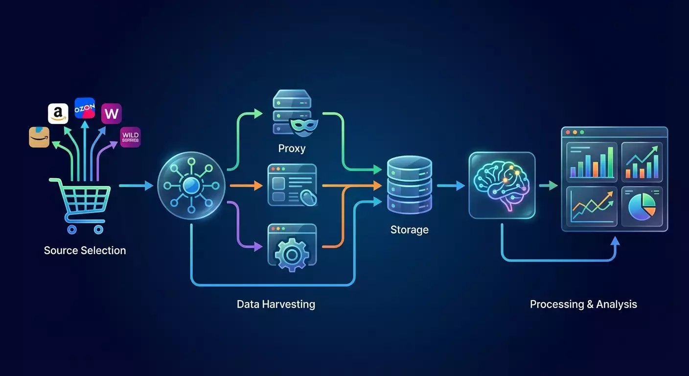 Как автоматизировать сбор отзывов с маркетплейсов: пошаговая инструкция с анализом и отчётами