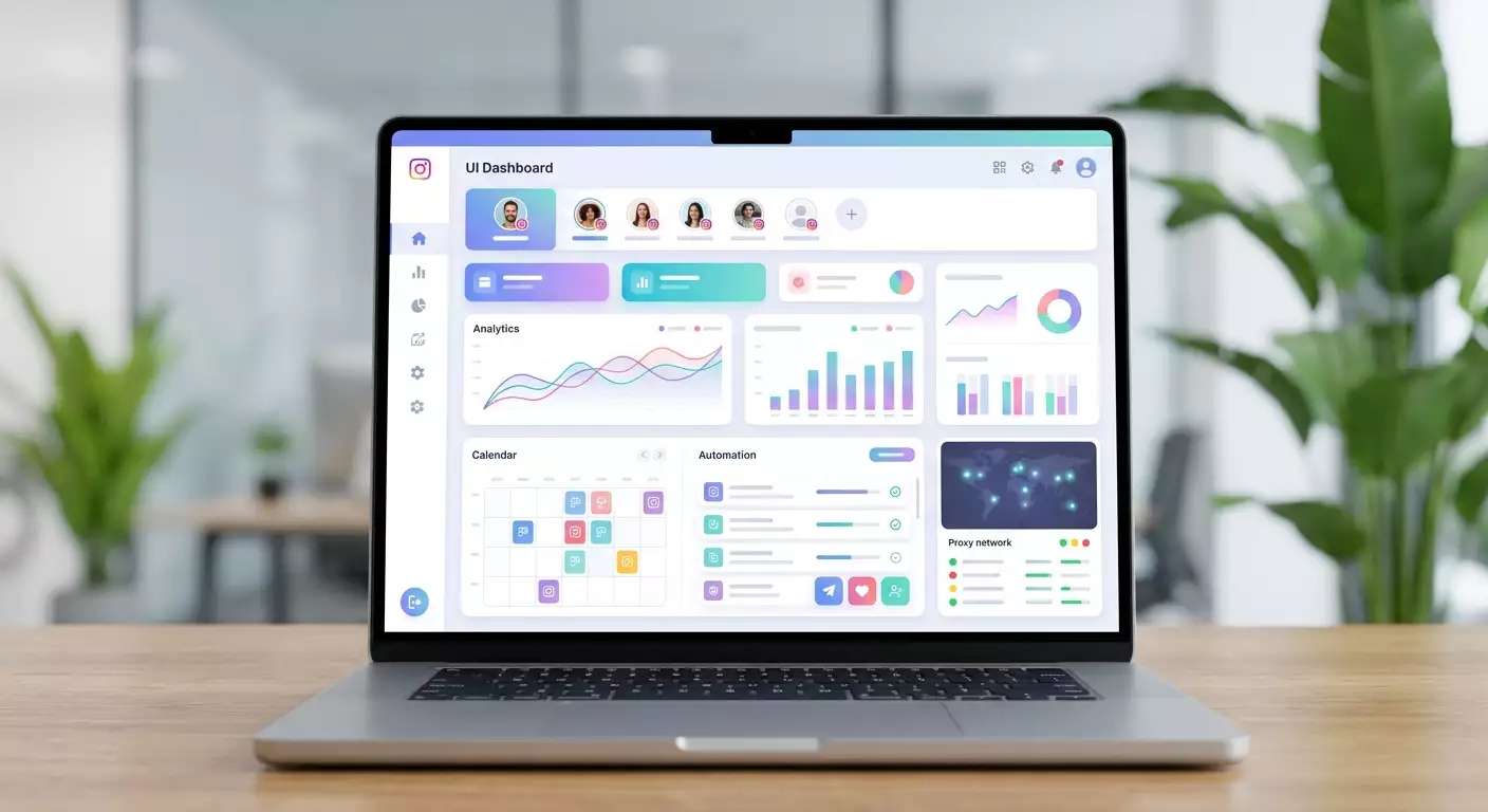 InstAccountsManager: автоматизация Instagram и управление аккаунтами с мобильными прокси