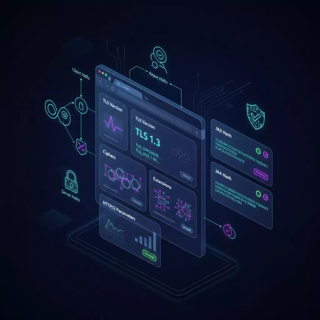 TLS Fingerprint Checker: как проверить JA3/JA4 и увидеть себя глазами антибот-систем