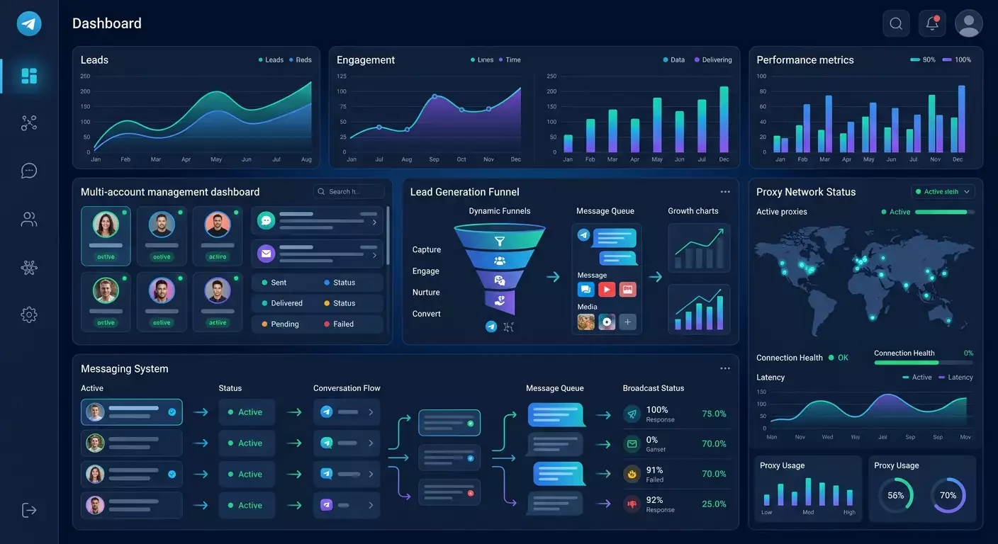 Ocellaris: автоматизация Telegram и лидогенерация через рассылки