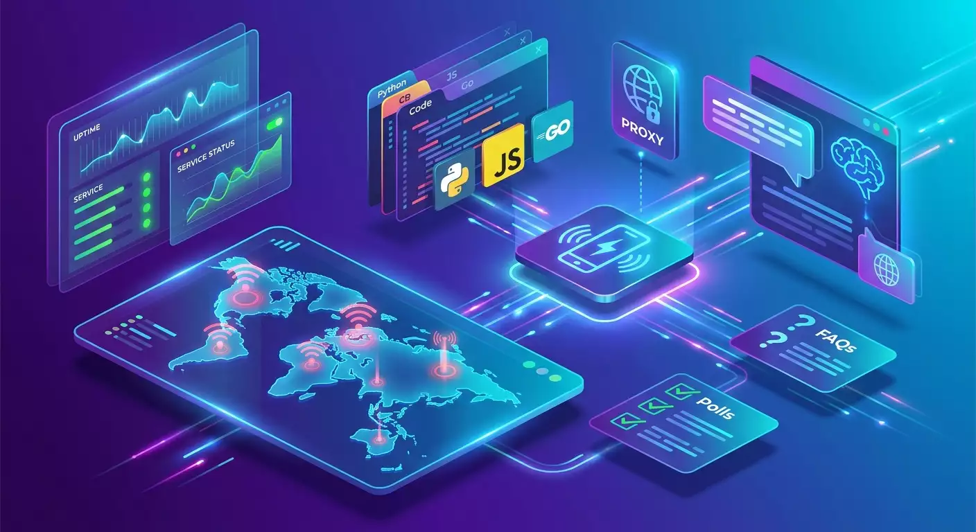 Майский апдейт MobileProxy.space: карта блокировок связи, статус-система, MCP для ИИ и большой пакет для разработчиков