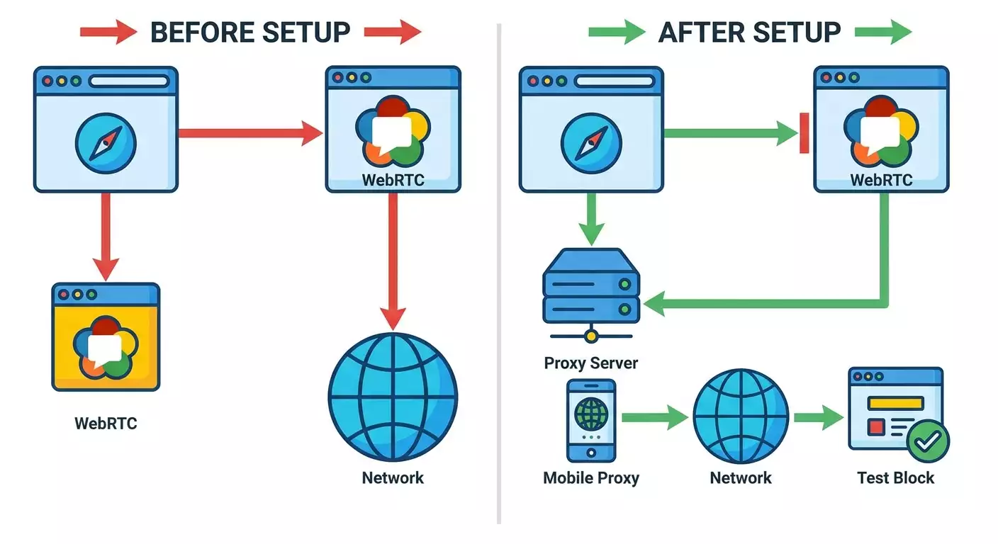 WebRTC IP Leak: How to Detect and Fix It — Step-by-Step Guide