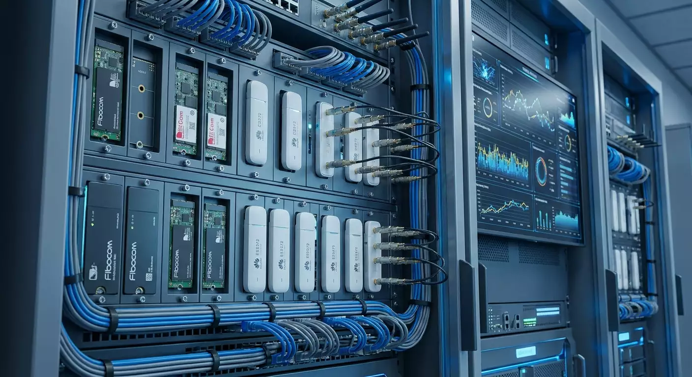 Модули Fibocom и SimCom против Huawei для прокси-фермы: экспертное руководство 2026