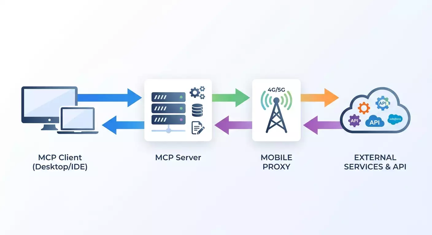 MCP and Mobile Proxies: A Step-by-Step Guide to Connecting Proxies to AI Tools